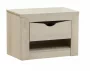 Тумба прикроватная Лючия 33.12 Бетон пайн белый Венге_279886