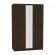 Шкаф распашный R-198х135х45-1-PO-M(Венге)_353466