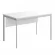 Стол прямой IMAGO-S СП-2SD белый алюминий_120627