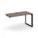 Стол-приставка к опор. элем. Стайл Проджект SN-59O.OPRS-002 Вяз Благородный/Металл Черный/Черный Заг_3865632