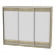 Шкаф-купе B-220х270х60-3(ДКМ-D8D8D8)_362315