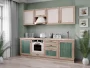 Кухонный гарнитур 2400 Кантри №07 Сономе эйч светлая_265990