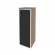 Шкаф средний узкий правый ONIX O.SU-2.4R(R) black Дуб Аризона_243588