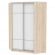 Шкаф-купе YA-230х1400-718-3(ДСС-Белый-D4D4)_346420