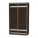 Шкаф-купе B-230х135х60-1(Венге-D9D9)_354921
