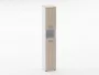 Шкаф 5 узкий закрытый, с нишей Deka 10.23.14Пр Туя/Белый_91969