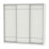 Шкаф-купе B-230х235х60-2(ВД-D7D7D7)_356407