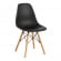 Стул CINDY (EAMES) (mod. 001) / 1 шт. в упаковке дерево бук/металл/сиденье пластик, 51x46x82.5см, черный/black_732694