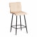 Полубарный стул Bari/Бари экокожа , бежевый, 42х55х99 см_2898497