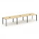 Стайл Проджект Стол переговорный SN-59P.SPRG-022 Акация Лорка/Металл Антрацит 3540*980*750 _3819373