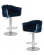 Стул барный DOBRIN MARCEL (синий велюр (MJ9-117)) 2 шт_3636679