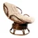 Кресло Папасан Челси вращающийся 23/03B молочный шоколад_174126