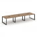 Стайл Проджект Стол переговорный SN-59O.SPRG-052 Дуб Табак/Металл Черный 3540*1180*750 _3812906