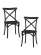 Стул обеденный DOBRIN MASON (цвет чёрный (B-03)) 2 шт_3636923