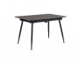 Стол Месси раздвиж. 140-180 Темный мрамор/Бабочка_2396854