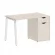 Стол письменный HOME OFFICE VR.SP-3-118.1.A Денвер Светлый/Белый металл_228642