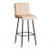 Барный стул Medeo/Медео экокожа , бежевый, 45х56х113 см_2948709
