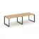 Стайл Проджект Стол переговорный SN-59O.SPRG-013.3 Тиквуд Светлый/Металл Антрацит 2760*980*750 _3816816