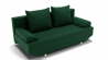 Диван Сити (ЗР) Цвет фасада: Зеленый; Тип: Прямой; Материал фасада: Металл/Велюр_891179