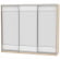 Шкаф-купе B-230х270х60-2(ДСС-Белый-D8D8D8)_356658