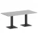 Стол прямоугольный HOME OFFICE VR.SP-5-180.2 Серый/Антрацит металл_230334