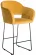 Стул полубарный Oscar ПБ Желт/Линк_229730