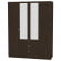 Шкаф распашный R-230х180х45-3-TR-M(Венге)_352504