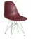 Стул обеденный DOBRIN DSR ножки хром Сливовый R-13_229361