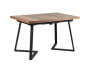 Стол Роналдо раздвиж. 120-160 Галифакс Табак/Бабочка_2315136