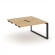Стайл Проджект Стол-приставка к опор. элем. SN-59O.DPRS-023 Тиквуд Светлый/Металл Черный/Черный Загл _3810185