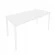 Стол письменный на металлокаркасе SLIM SYSTEM С.СП-6 Белый-Белый_237082
