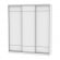 Шкаф-купе B-230х200х60-1(Белый-D7D7D7)_356094