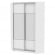 Шкаф-купе YA-230х1250-4(Белый-D3D3)_345348