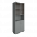 Шкаф высокий широкий Riva А.СТ-1.4 Серый_246183