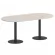 Стол овальный HOME OFFICE VR.SP-5-180.1 Денвер Светлый/Антрацит металл_230290