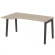 Стол эргономичный левый Оникс Вуд OW.SA-1 (L) Дуб Аттик/Дуб Темный/Металл Антрацит 1580*980*750 (720_3829195