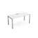 Стол рабочий, прямолинейный GLOSS LINE НСР-П.009.1 Белый Премиум_219085