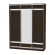 Шкаф-купе B-230х180х60-3(Венге-D9D10D9)_356078