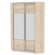 Шкаф-купе YA-230х1250-4(ДСС-D3D3)_345392