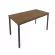 Стол письменный на металлокаркасе SLIM SYSTEM С.СП-5 Орех-Антрацит_237058