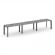 Стайл Проджект Рабочая станция односторонняя SN-59P.ORS-041 Серый Пепел/Металл Черный/Заглушка Пласт _3820433