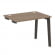 Стол-приставка Оникс Вуд OW.SPR-1.7 Дуб Аризона/Дуб Темный/Металл Антрацит 980*720*750_3821590
