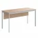 Стол прямой IMAGO-S СП-3.1SD клен алюминий_120518