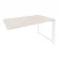 Стол-приставка на О-образном м/к к опорным элементам ONIX O.MO-SPR-3.8 Денвер Светлый/Белый_242259