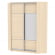 Шкаф-купе YA-198х1250-3(ДМ-D4D3)_359318