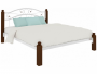 Кровать Надежда Lux 1200х1900 Белая_90939
