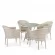 Комплект плетеной мебели T705ANT/Y350-W85 Latte 4Pcs_155075