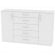 Комод Калисто(K34)1147х1802х468ручкарейлинг160мм(Белый)_361246