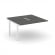 Стайл Проджект Проходной наб. элем. SN-59P.DNRS-013 Антрацит/Металл Белый/Белый Заглушка 1380*1432*7 _3861726