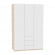 Шкаф распашный R-198х135х60-3-PO(ДСС-Белый)_353214